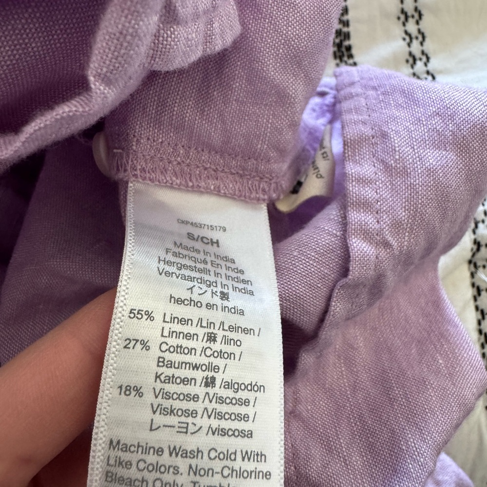 Madewell Lavender Dress - Picture 3 of 4
